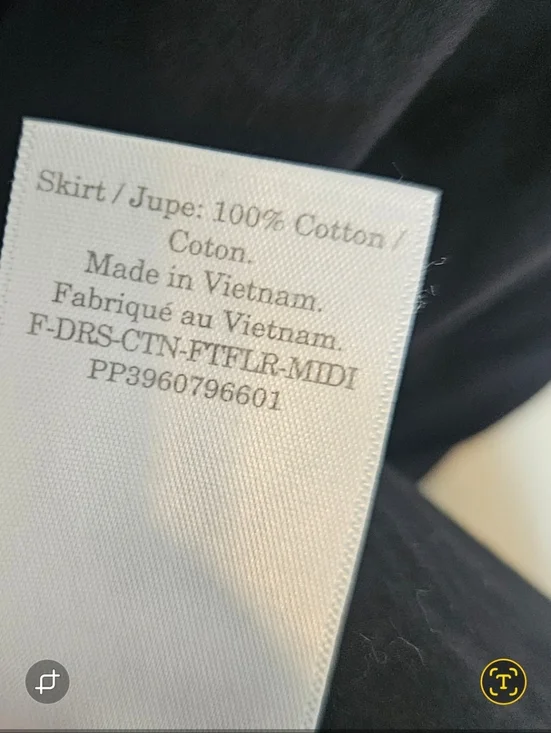 EVERLANE The Riviera Dress Black Pockets Medium - Picture 7 of 12